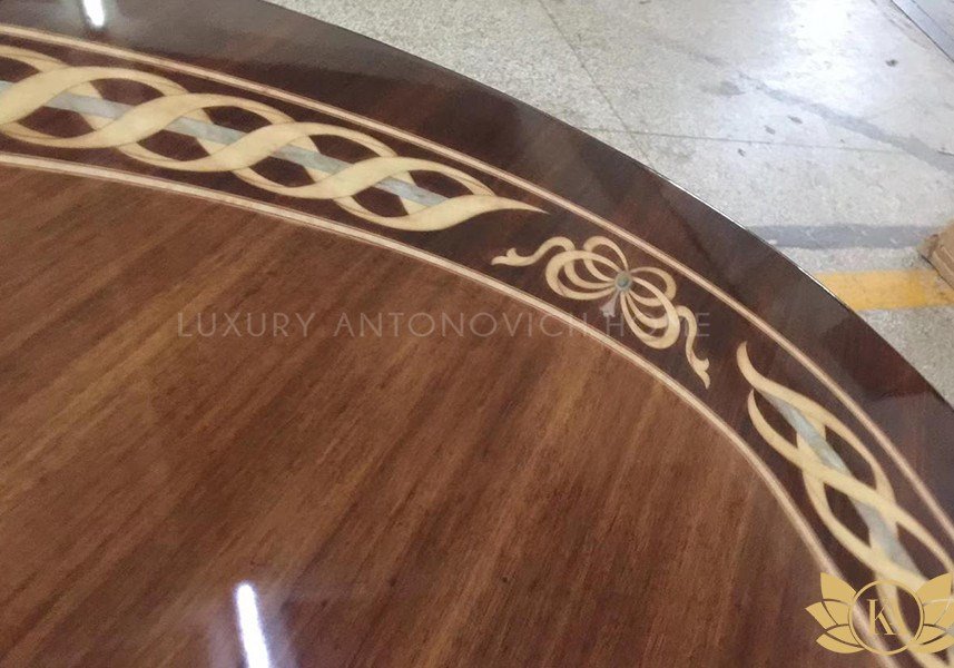 Custom Table Design by KA Brand - Antonovich Home Showroom