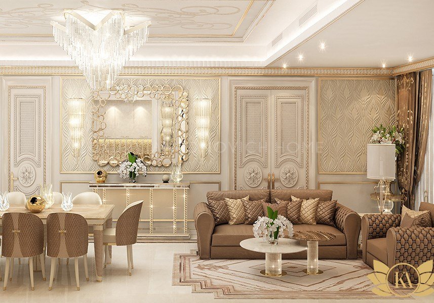 Interior Design EMAAR Apartment - Antonovich Home Showroom