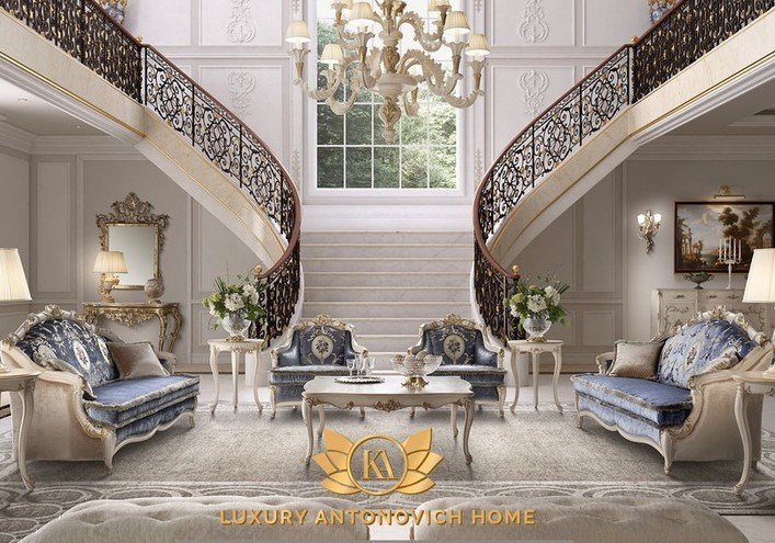 Luxury Classic Sofa Production and Manufacturing Dubai - Antonovich Home Showroom