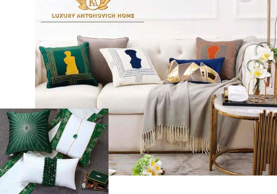 Stylish Cushions Design - Antonovich Home Showroom