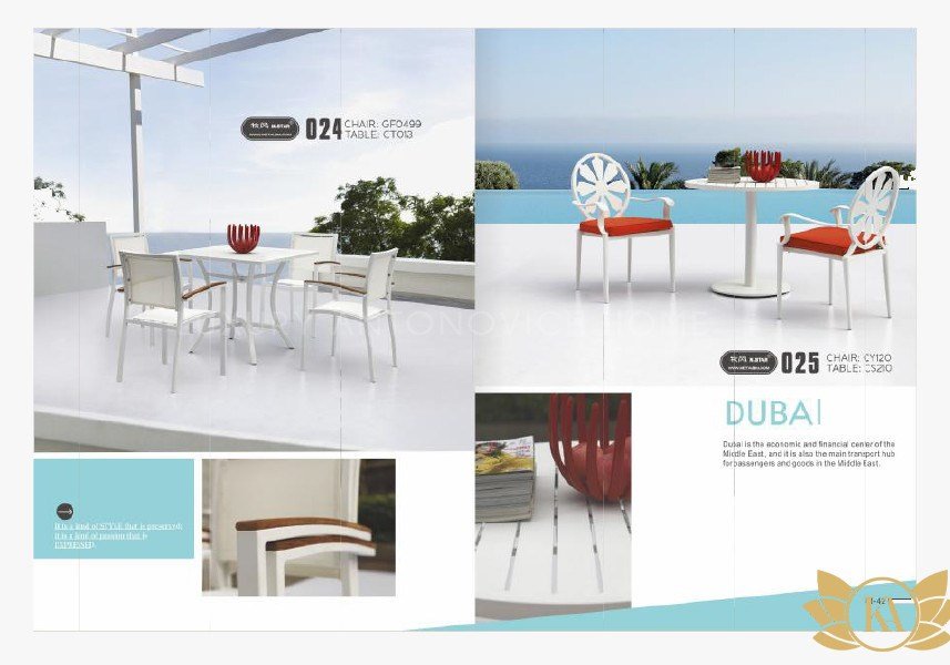 The KA Brand's Collections of Outdoor Furniture - Antonovich Home Showroom