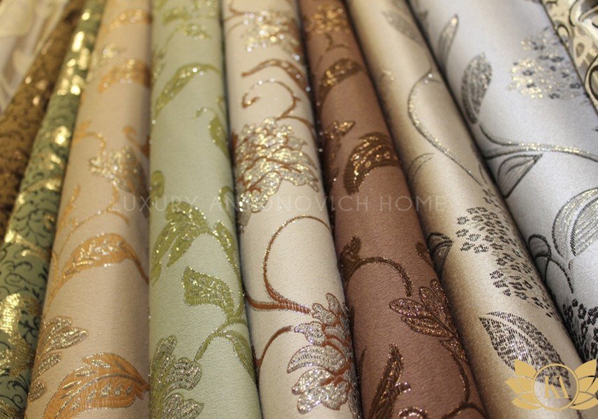 The Premium Class Fabrics for the Exclusive Curtain Design - Antonovich Home Showroom