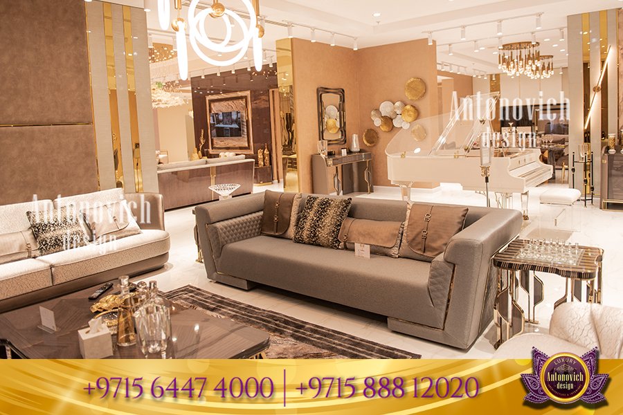 Most luxurious furniture showroom in Dubai