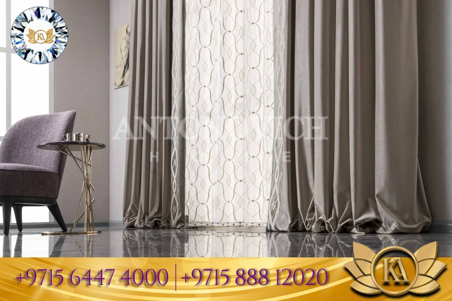 Decorating luxury home design with amazing curtains  