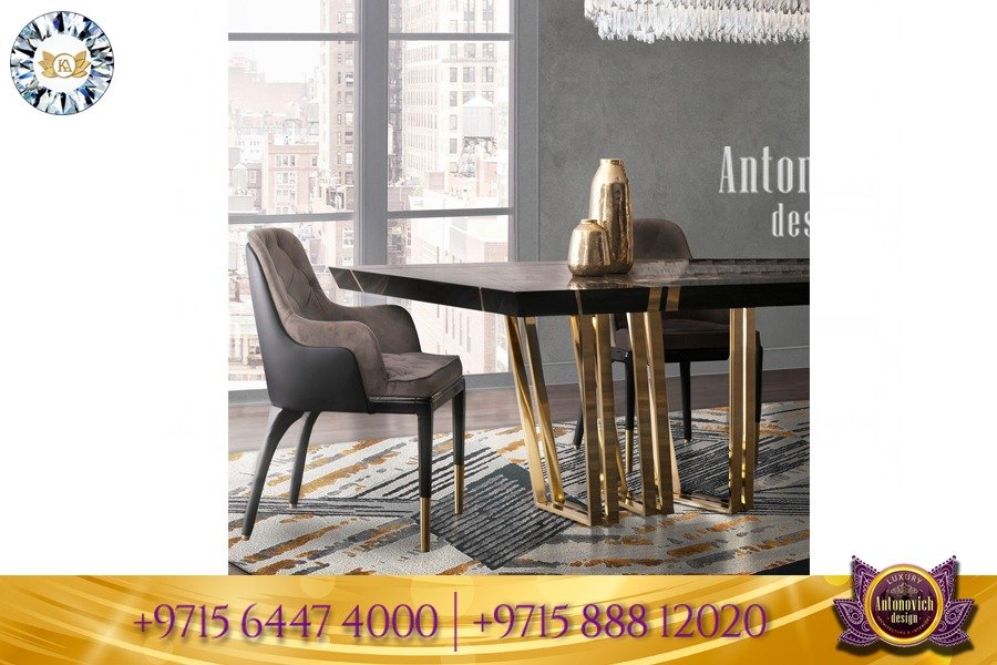 Luxurious furniture design for dining room 