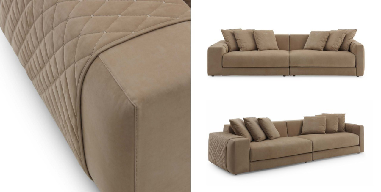 Brown Luxury Sofa