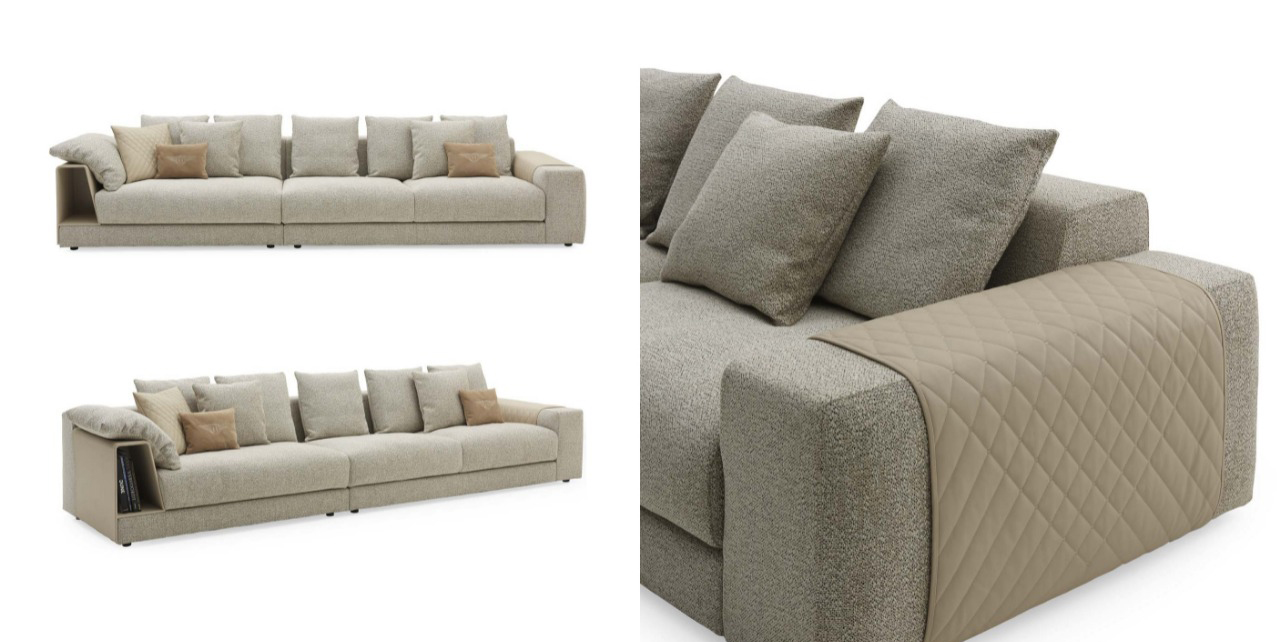 Luxury Two-tone Modern Sofa
