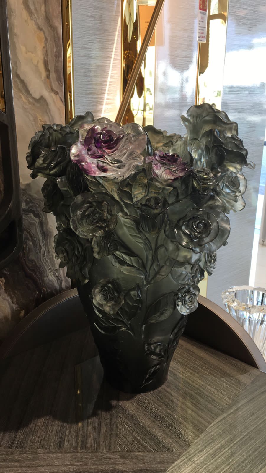 Dark Flower Bouquet Vase