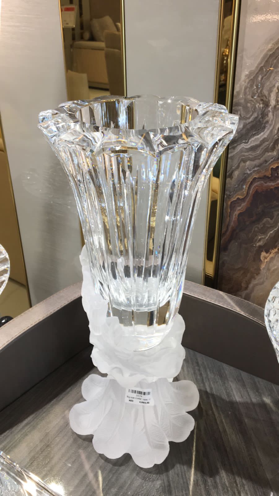 Beautiful Tall Luxury Vase