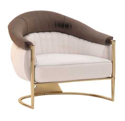 Luxury Three-tone Elegant Chair