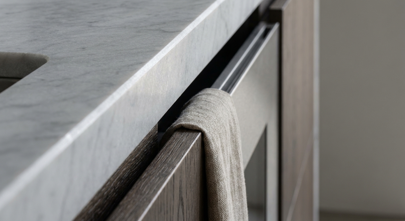 How luxury Italian kitchen planning balances appliance clearances and stone worktops