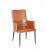 Leather Restaurant Chair With High Back