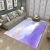 Bright Purple Blue Brushstrokes Print Carpet