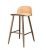 Low Back Solid Wood Restaurant Chair