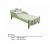 Playful Green Single Bed