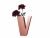 Rose Gold Letter V Vase