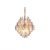 Diamond Gorgeous Gold Chandelier