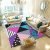 Bright Multicolor Abstract Geo Style Carpet